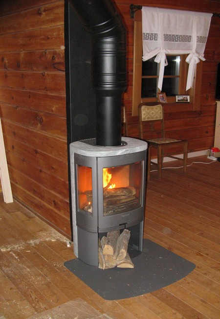 Не размещайте деревянную печь в подвале, где она теряет тепло
