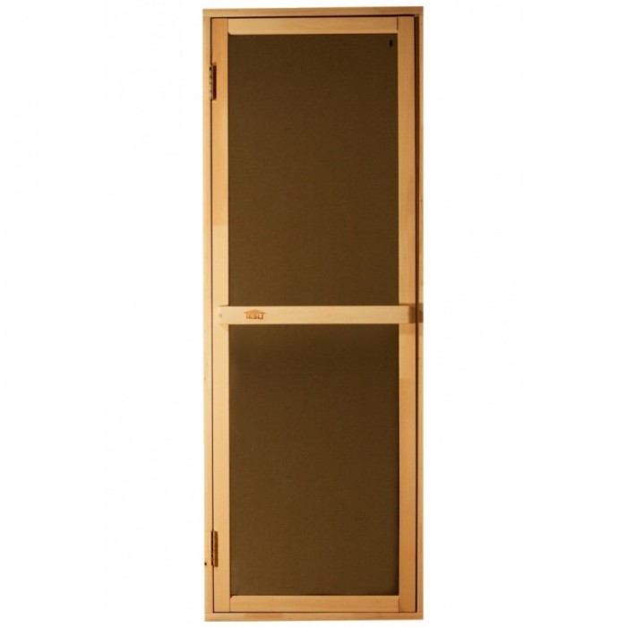 Стеклянная дверь для сауны Tesli Bravo - Sateen  67,8x188