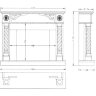 Портал Botticelli, Emperador Claro (Crumar) Камины  - Портал Botticelli, Emperador Claro (Crumar) Камины 