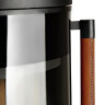 Печь K900, низкая, черная, кожаная ручка (Keddy) Камины  - Печь K900, низкая, черная, кожаная ручка (Keddy) Камины 