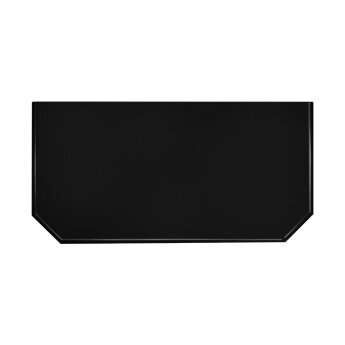 Предтопочный лист VPL063-R9005, 400х800, черный (Вулкан) Камины  