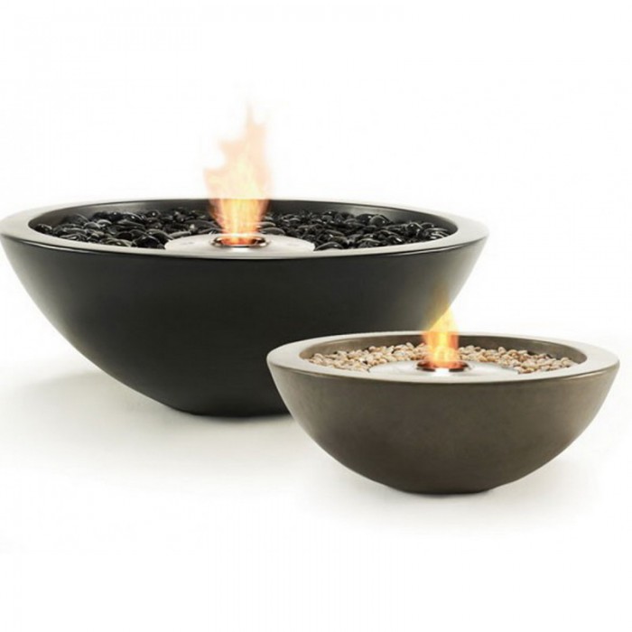 Биокамин Ecosmart Fire MIX 850 (AB3) Natural/Balck Concrete