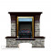Камин Бостон К Алтай венге - Гленрич [Электрокамин Fobos/Magestic - Glenrich]