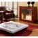 Биокамин Ecosmart Fire cube black/white satin