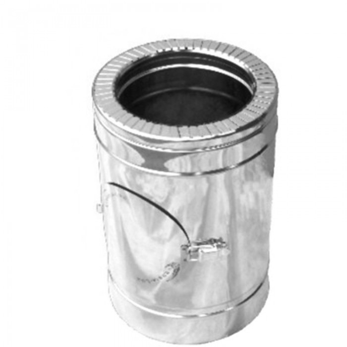 Ревизия дымоходная нерж/нерж Версия Люкс D-130/200 мм 1 мм